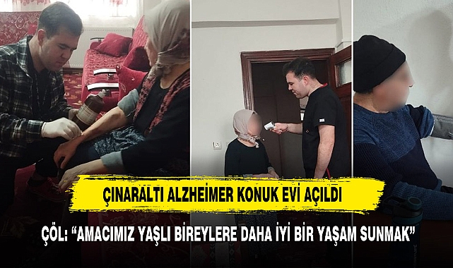 ÇINARALTI ALZHEİMER GÜNDÜZ YAŞAM KONAĞI AÇILDI
