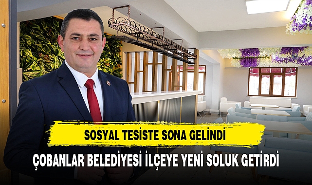 Çobanlar İlçesine Yeni Soluk 7'den 70'e Herkesin Dinleneceği Bir Alan