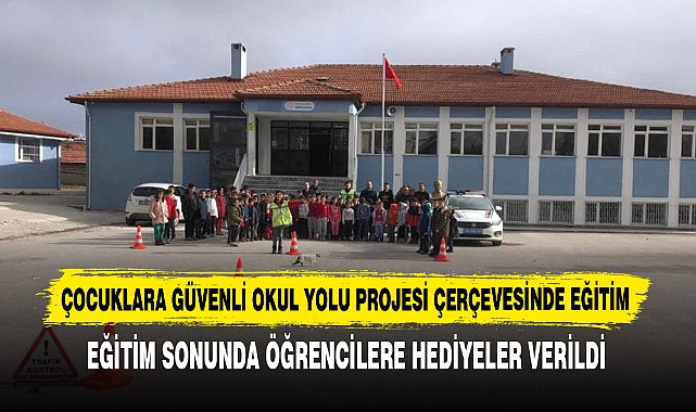 Çocuklara Güvenli Okul Yolu Projesi Çerçevesinde Eğitim