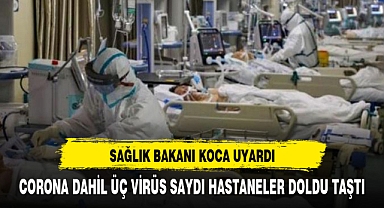 CORONA GERİ DÖNDÜ SAĞLIK BAKANI 3 VİRÜSÜ SAYIP VATANDAŞLARI UYARDI