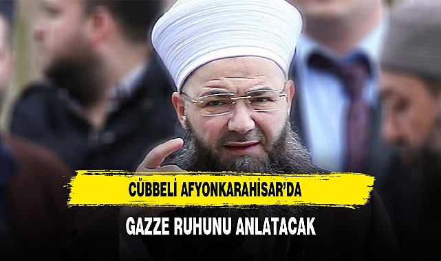 Cübbeli Ahmet Hoca Afyonkarahisar&#039;da