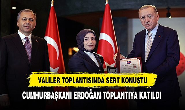 Cumhurbaşkanı Erdoğan Valiler Toplantısında Sert Konuştu