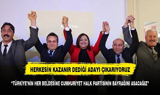 CUMHURİYET HALK PARTİSİ EMİRDAĞ ADAYINI AÇIKLADI:  "HERKESİN ÖNERDİĞİ İSMİ ADAY GÖSTERDİK"