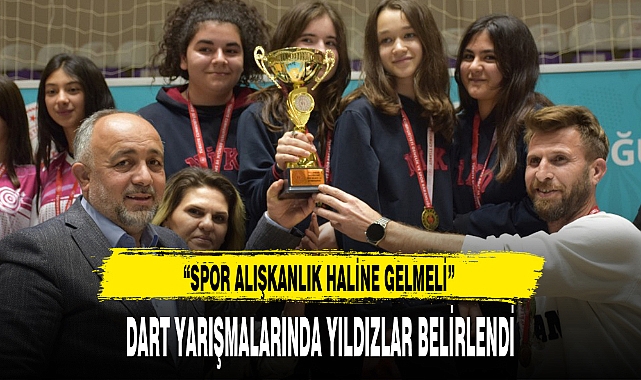DART YARIŞMALARINDA YILDIZLAR BELİRLENDİ