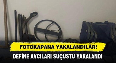 Define Avcıları Suçüstü Yakalandı
