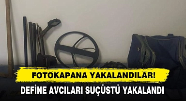 Define Avcıları Suçüstü Yakalandı