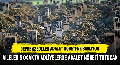 Depremzedeler Adalet Nöbeti’ne Başlıyor