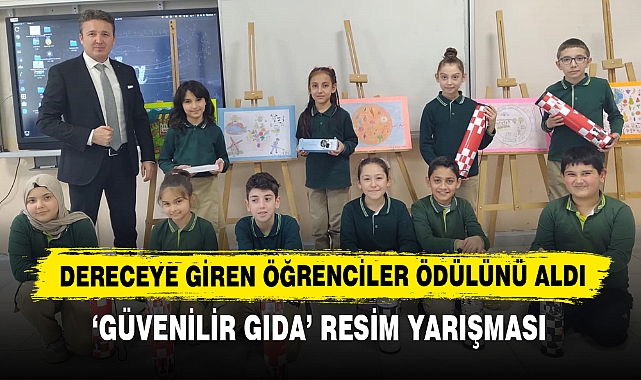 Dereceye Giren Öğrenciler Ödülünü Aldı