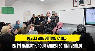 Devlet Ana Eğitimlere Katıldı Afyon'da Uyuşturucuya Geçit Yok