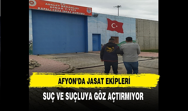 Dinar'da Jasat Ekipleri Suç ve Suçluya Göz Açtırmıyor