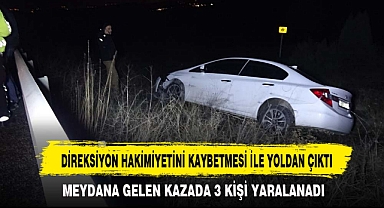 DİREKSİYON HAKİMİYETİNİ KAYBETMESİ İLE YOLDAN ÇIKTI