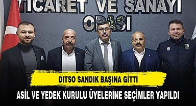 DİTSO’ DA BOŞALAN MECLİS VE MESLEK KOMİTESİ ÜYELİĞİ SEÇİMLERİ YAPILDI