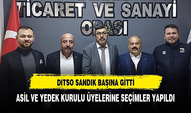DİTSO’ DA BOŞALAN MECLİS VE MESLEK KOMİTESİ ÜYELİĞİ SEÇİMLERİ YAPILDI