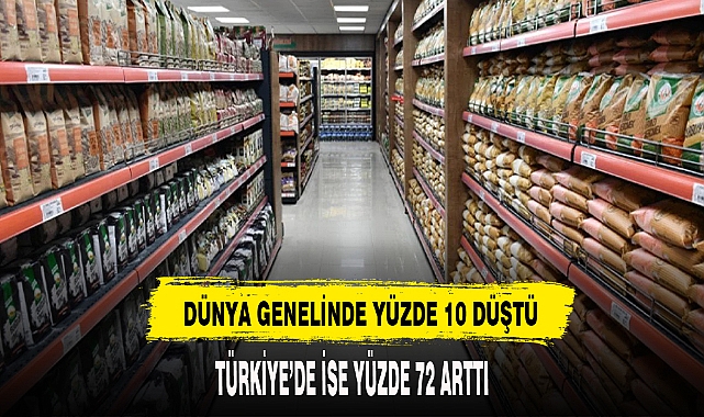 DÜNYA GENELİNDE DÜŞÜYOR TÜRKİYE'DE ARTIYOR
