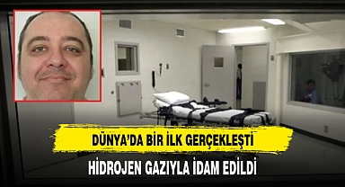 Dünyada bir ilk! ABD'li mahkum tüm tepkilere rağmen nitrojen gazıyla idam edildi