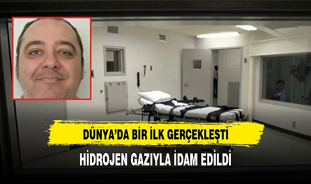 Dünyada bir ilk! ABD'li mahkum tüm tepkilere rağmen nitrojen gazıyla idam edildi