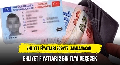 Ehliyet kurslarına 2024 zammı! 2024'te ehliyet almanın maliyeti katlanıyor