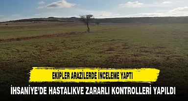 Ekipler Hastalık ve Zararlı Kontrollerini Gerçekleştirdi.