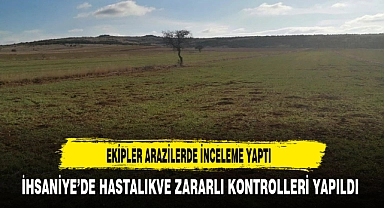 Ekipler Hastalık ve Zararlı Kontrollerini Gerçekleştirdi.