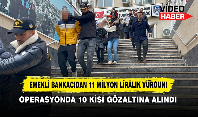 Emekli Bankacıdan 11 Milyon Liralık Vurgun!