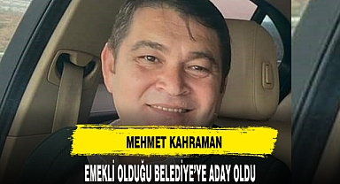 EMEKLİ OLDUĞU ŞUHUT BELEDİYESİNE ADAY OLDU