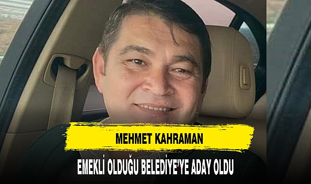 EMEKLİ OLDUĞU ŞUHUT BELEDİYESİNE ADAY OLDU