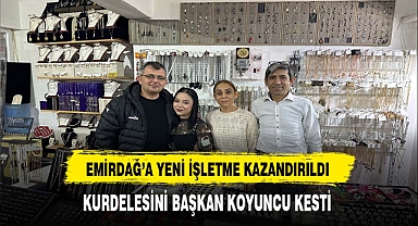 Emidağ'a Yeni İşletme Kazandırıldı Kurdelesini Başkan Koyuncu Kesti