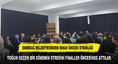 Emirdağ Belediyesinden öğrencilere özel etkinlik