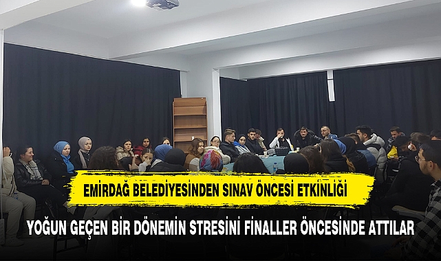 Emirdağ Belediyesinden öğrencilere özel etkinlik