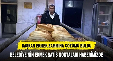 Emirdağ'daki Ekmek Zammına Belediye Başkanından çözüm