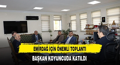 Emirdağ İçin Önemli Toplantıda Bir Araya Geldiler