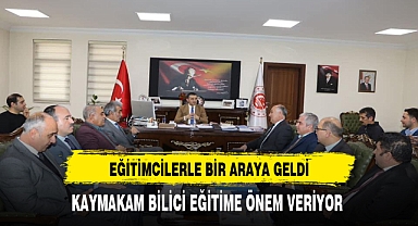 Emirdağ'ın Eğitimine Önem Veren Kaymakam Bilici
