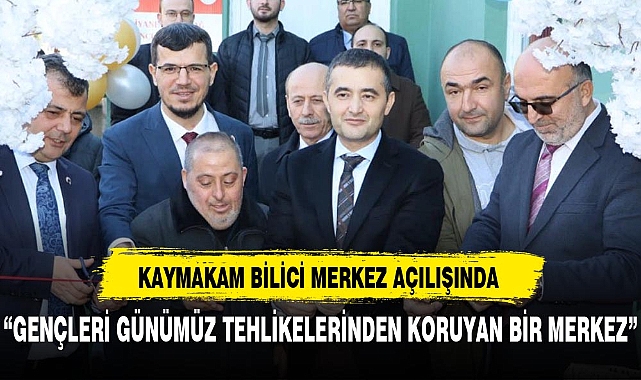 Emirdağ Kaymakamı Osman Bilici, Diyanet Gençlik Merkezi Açılışında Konuştu