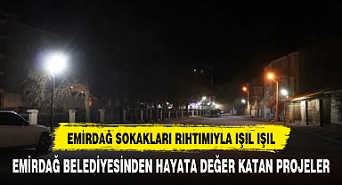 EMİRDAĞ SOKAKLARINDAN KARTPOSTALLIK GÖRÜNTÜLER