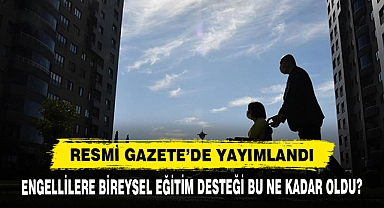 Engellilere Bireysel Eğitim Desteği Bu Ne Kadar Oldu?