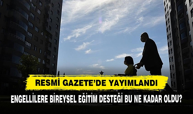 Engellilere Bireysel Eğitim Desteği Bu Ne Kadar Oldu?