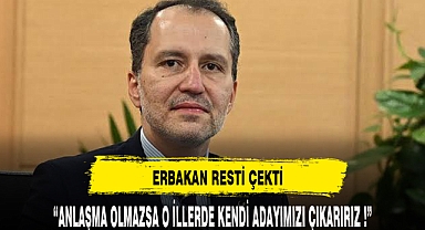 ERBAKAN RESTİ ÇEKTİ !