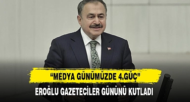 EROĞLU GAZETECİLER GÜNÜNÜ KUTLADI