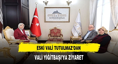 Eski Vali Tutulmaz'dan Vali Yiğitbaşı'ya Ziyaret