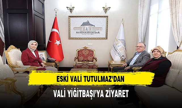 Eski Vali Tutulmaz'dan Vali Yiğitbaşı'ya Ziyaret