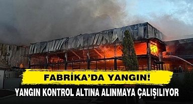 Fabrika’da Yangın!
