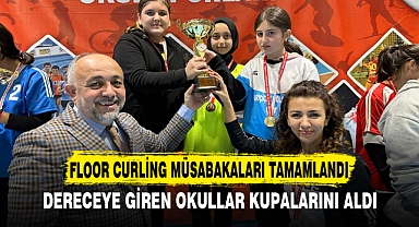 Floor curling müsabakaları tamamlandı
