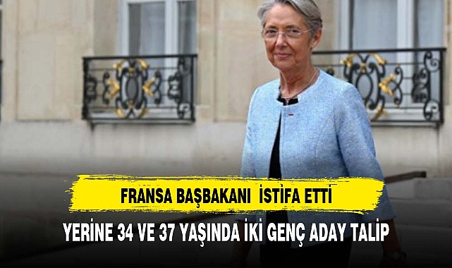 Fransa Başbakanı Elisabeth Borne istifa etti
