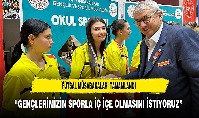 FUTSAL MÜSABAKALARI TAMAMLANDI