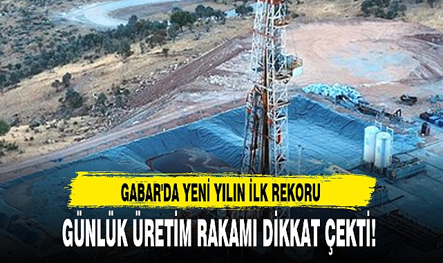 GABAR'DA YENİ YILIN İLK REKORU