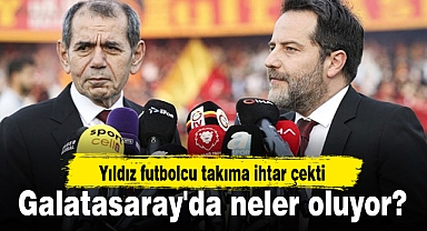Galatasaray'da neler oluyor? Yıldız futbolcu takıma ihtar çekti