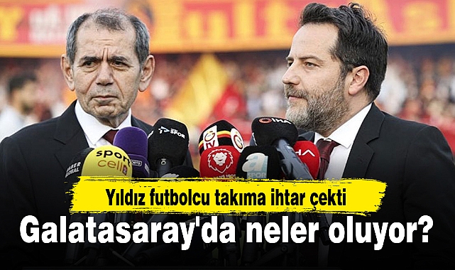 Galatasaray'da neler oluyor? Yıldız futbolcu takıma ihtar çekti
