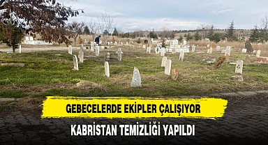 Gebecelerde Ekipler Çalışıyor. Vali Yardımcısı Keklik Çalışmaları Yakından Takip Ediyor
