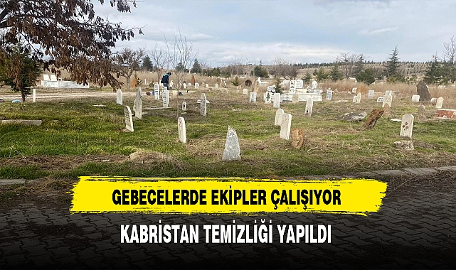 Gebecelerde Ekipler Çalışıyor. Vali Yardımcısı Keklik Çalışmaları Yakından Takip Ediyor
