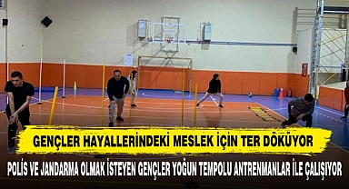 Gençler Hayallerindeki Meslek İçin Ter Döküyor